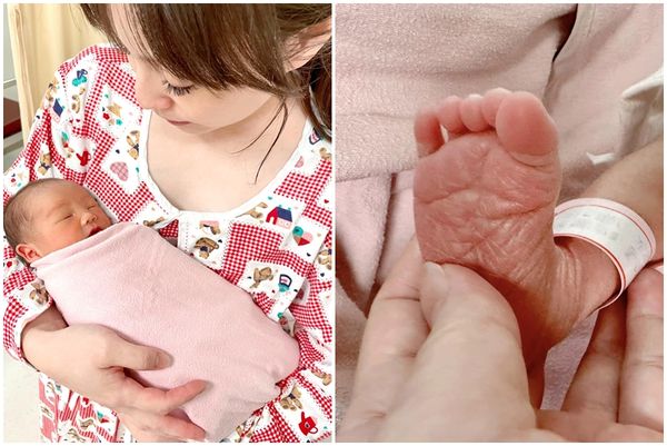 ▲吳宇舒曬女兒。(圖/翻攝自臉書/吳宇舒)