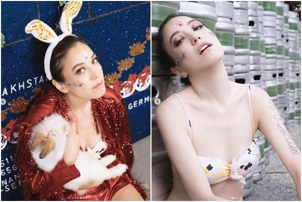 ▲▼住在英國的35歲女模特兒兼藝術家卡蒂雅(Katya Kan)在電子音樂節上昏倒送醫,住院昏迷一周後仍然不治身亡。(圖/翻攝自Instagram/___katyakan___)