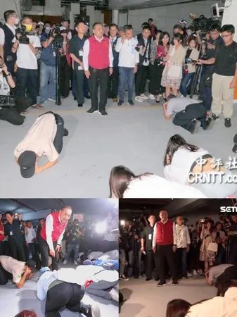 ▲▼李正皓透過臉書貼出侯友宜與金正恩視察照片。(圖/翻攝自李正皓臉書)