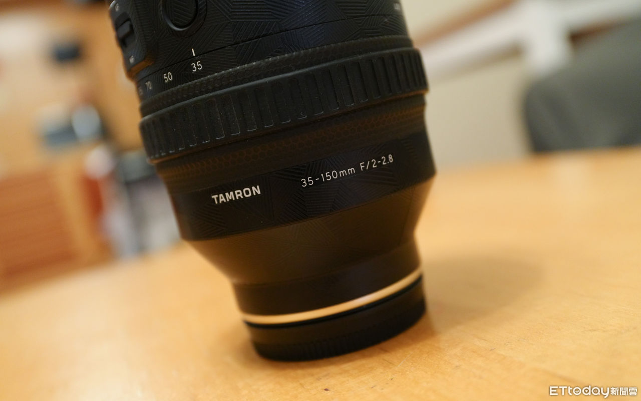 ▲▼人像神鏡Tamron 35-150mm F2-2.8　收購鏡頭Nikon Z接環版本今秋上市。（圖／記者樓菀玲攝）