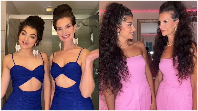 ▲▼美國康乃狄格州母女檔常被誤會是雙胞胎。(圖/翻攝TikTok@gabriella_vigorito)