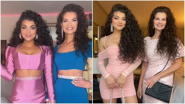 ▲▼美國康乃狄格州母女檔常被誤會是雙胞胎。(圖/翻攝TikTok@gabriella_vigorito)