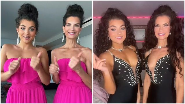 ▲▼美國康乃狄格州母女檔常被誤會是雙胞胎。(圖/翻攝TikTok@gabriella_vigorito)