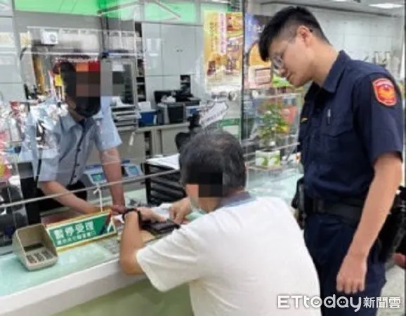 ▲▼林男被女網友美色和甜言蜜語矇騙,幸鄛警方和行員聯手阻詐,終讓林男打消匯款念頭。(圖/大溪警分局提供)