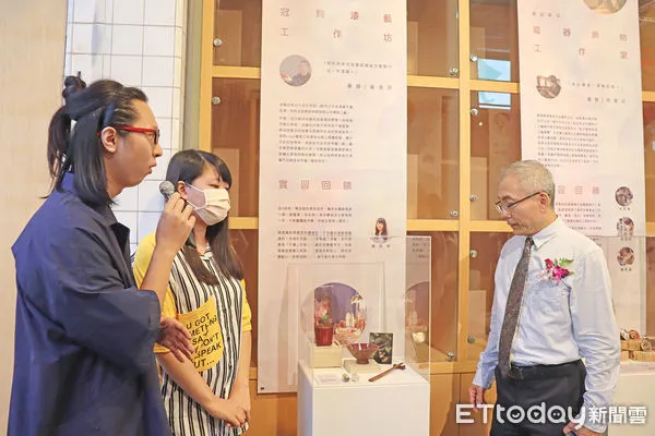 ▲▼文化部文化資產局長陳濟民表示,「以工換技」實習計劃已培育上千名未來工藝師。(圖/文化部文資局提供,下同)