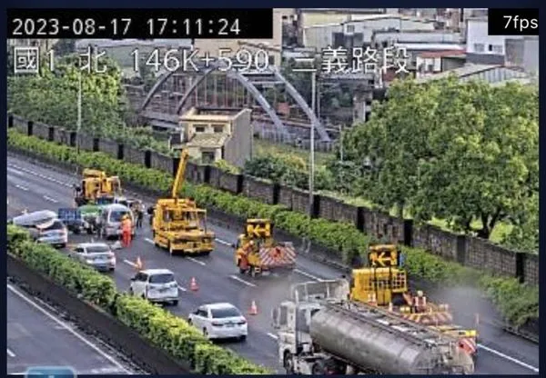 ▲國道車禍。(圖/高速公路1968)