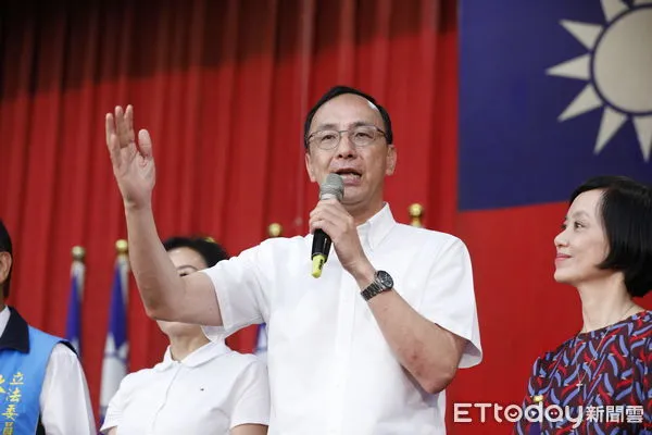 ▲國民黨主席朱立倫。(資料照/記者湯興漢攝)