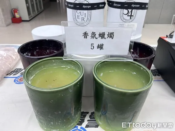 ▲刑事局偵三大隊破獲香氛蠟燭內藏安毒的跨國運毒集團逮捕5人。(圖/記者張君豪翻攝)