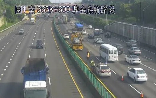 ▲▼ 。(圖/翻攝國道監視器)