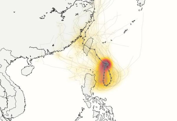 ▲▼ 。(圖/翻攝自Facebook/台灣颱風論壇|天氣特急)