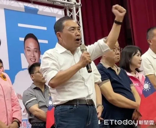 ▲雲林上場挺侯大會。(圖/記者蔡佩旻攝)