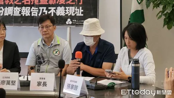 ▲人本基金會痛批教育局對於豐中學生輕生案調查荒唐。(圖/記者游瓊華攝)