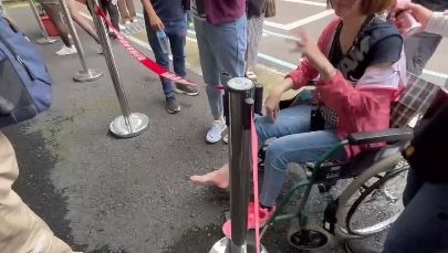 ▲▼ 瑞龍瀑布驚傳虎頭蜂螫人 。(圖/翻攝南投縣議員林儒暘臉書)