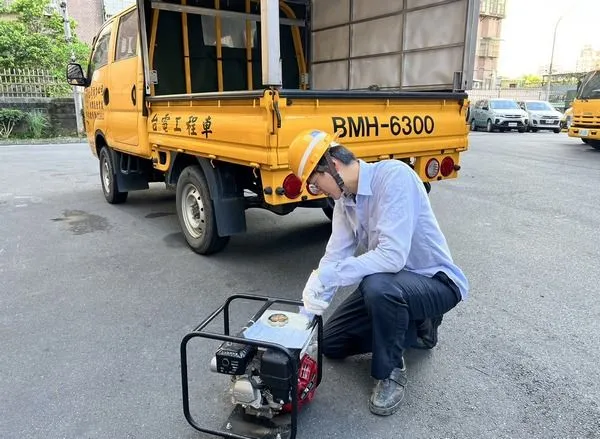 ▲「海葵」即將來襲,台電桃園區處全力戒備防颱