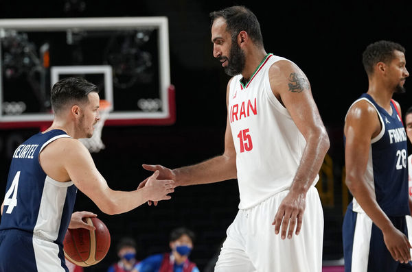▲伊朗籃球傳奇哈達迪宣布自國家隊退役。（圖／達志影像／美聯社）