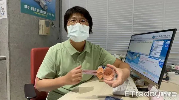 ▲張美玉醫師強調精液量不能當成抓猴證據 。(圖/記者吳奕靖攝)