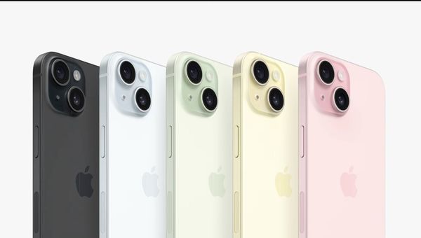 ▲▼iPhone15五種顏色選擇。（圖／蘋果官網）