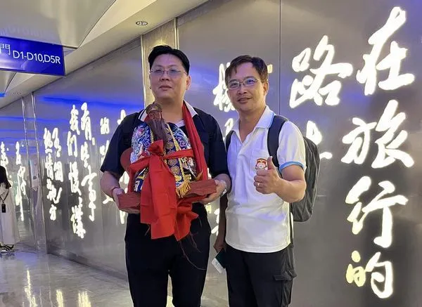 ▲桃園土地公出席馬國世界大伯公節