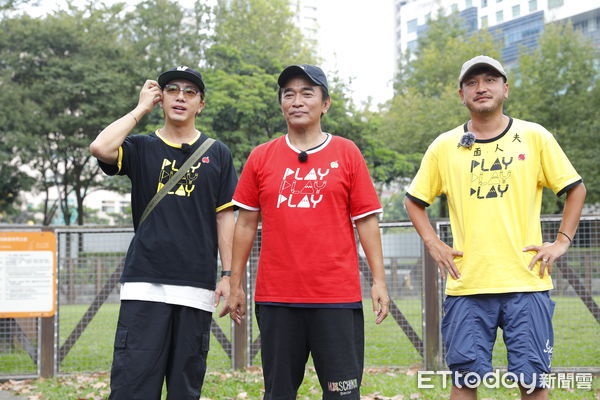 ▲▼綜藝玩很大記者會,吳宗憲、坤達、Kid、黃小柔、Vicky及張棋惠出席。(圖/記者湯興漢攝)