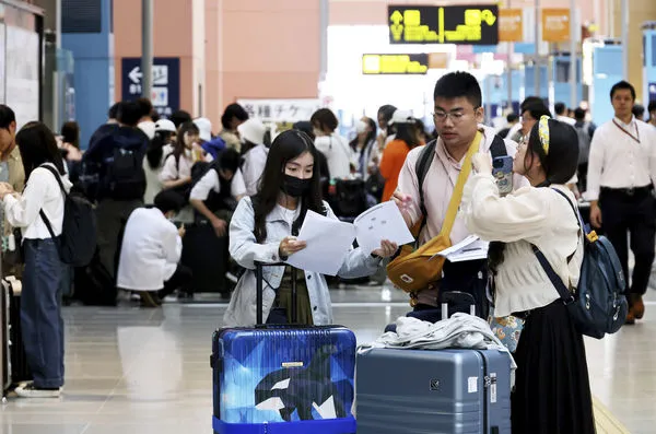 ▲▼陸客前往日本旅遊。(圖/達志影像/美聯社)