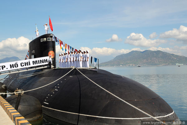 越南買基洛級潛艇護南海。（圖／達志影像）
