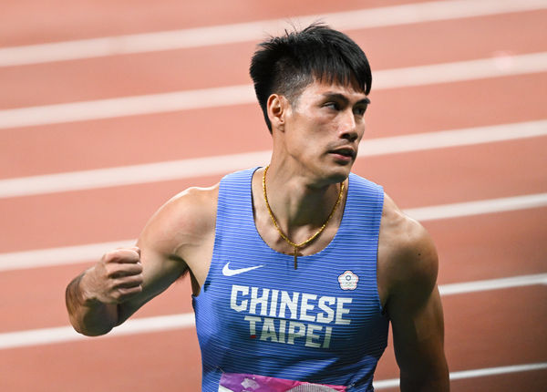 ▲「台灣最速男」楊俊瀚在本屆杭州亞運摘下銅牌。（圖／中華奧會提供）
