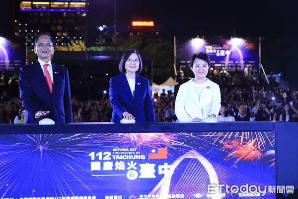 ▲國慶焰火。(圖/台中市政府提供)