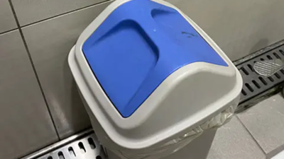 台灣廁所超愛用「旋轉門式垃圾桶」！他曝3缺點：還寧願沒蓋子　網狂點頭