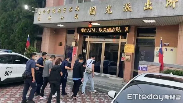 ▲▼台中大里昨晚傳出討債槍響,警方在6小時內逮捕5人。(圖/民眾提供,下同)