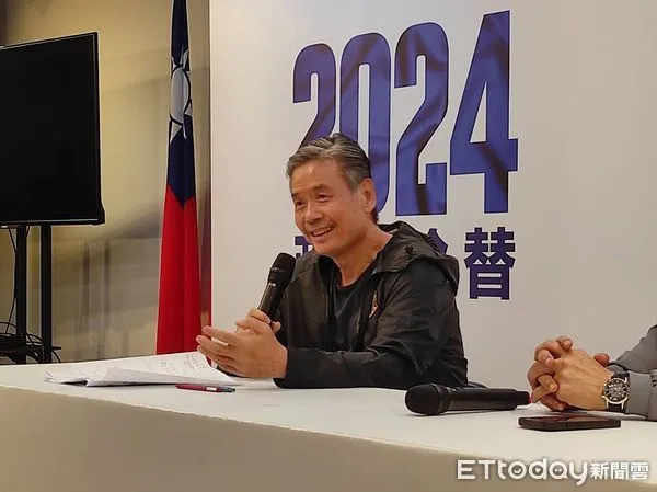 ▲侯友宜競辦執行長金溥聰。(圖/記者鄭佩玟攝)