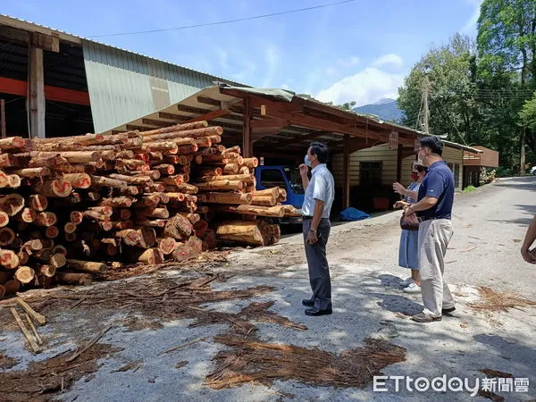 ▲「久美小米倉-圖書室」動工,以國產材傳承原民文化。(圖/林業保育署南投分署提供,下同)