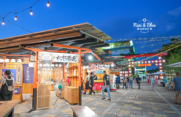 ▲▼由魚市場變身為台中唯一日式夜市市集。（圖／部落格NINI AND BLUE提供）