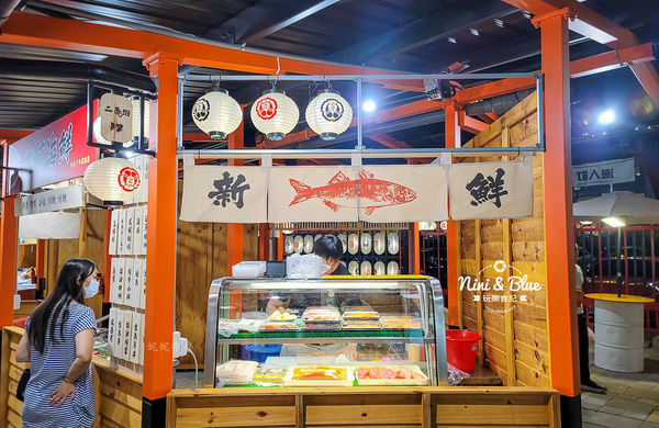 ▲▼由魚市場變身為台中唯一日式夜市市集。（圖／部落格NINI AND BLUE提供）