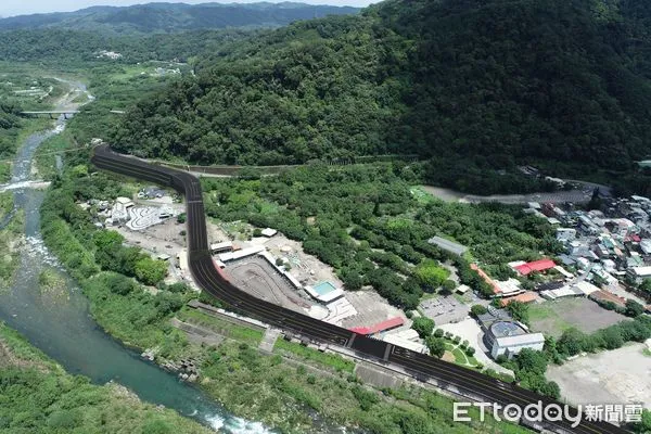 ▲▼內灣聯外道路拓寬示意。(圖/新竹縣府提供)