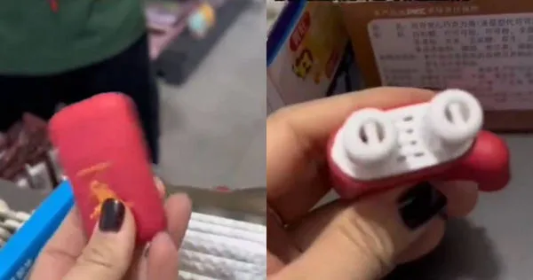 大陸校園裡又流行一款叫作「能量棒」的鼻吸式提神小物。(圖/翻攝微博)