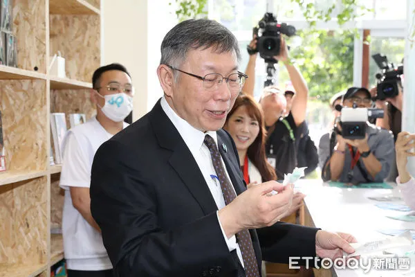 ▲▼柯文哲競選總部成立開箱記者會-柯文哲。(圖/記者黃克翔攝)