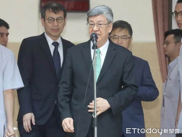 ▲行政院長陳建仁3日到立法院備詢。(圖/記者屠惠剛攝)