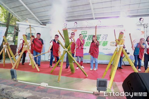 ▲北港溪溫泉嘉年華開幕吸6千人潮。(圖/南投縣政府提供,下同)