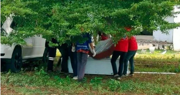 50歲台籍男子在柬埔寨遭近距離行刑式槍殺,據了解他在海外經商20餘年,是世界台灣商會成員之一。(圖/翻攝自柬中時報)