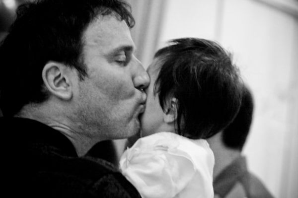 ▲尹茜雷與父親的合照。(圖/經紀人提供)