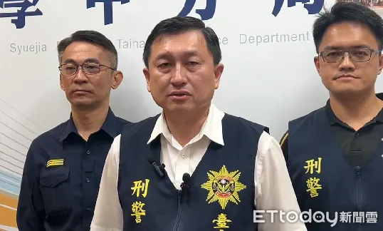 ▲台南市警察局刑大大隊長林宏昇指出,槍擊原因疑因工程發生口角,涉案人都是北門、將軍、學甲在地人,初步調查並非雙方駁火,而是單方槍擊所致。(圖/記者林東良翻攝,下同)