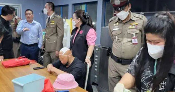 6名大陸籍乞丐本月22日在泰國被警方逮捕。（圖／翻攝自橙柿互動）