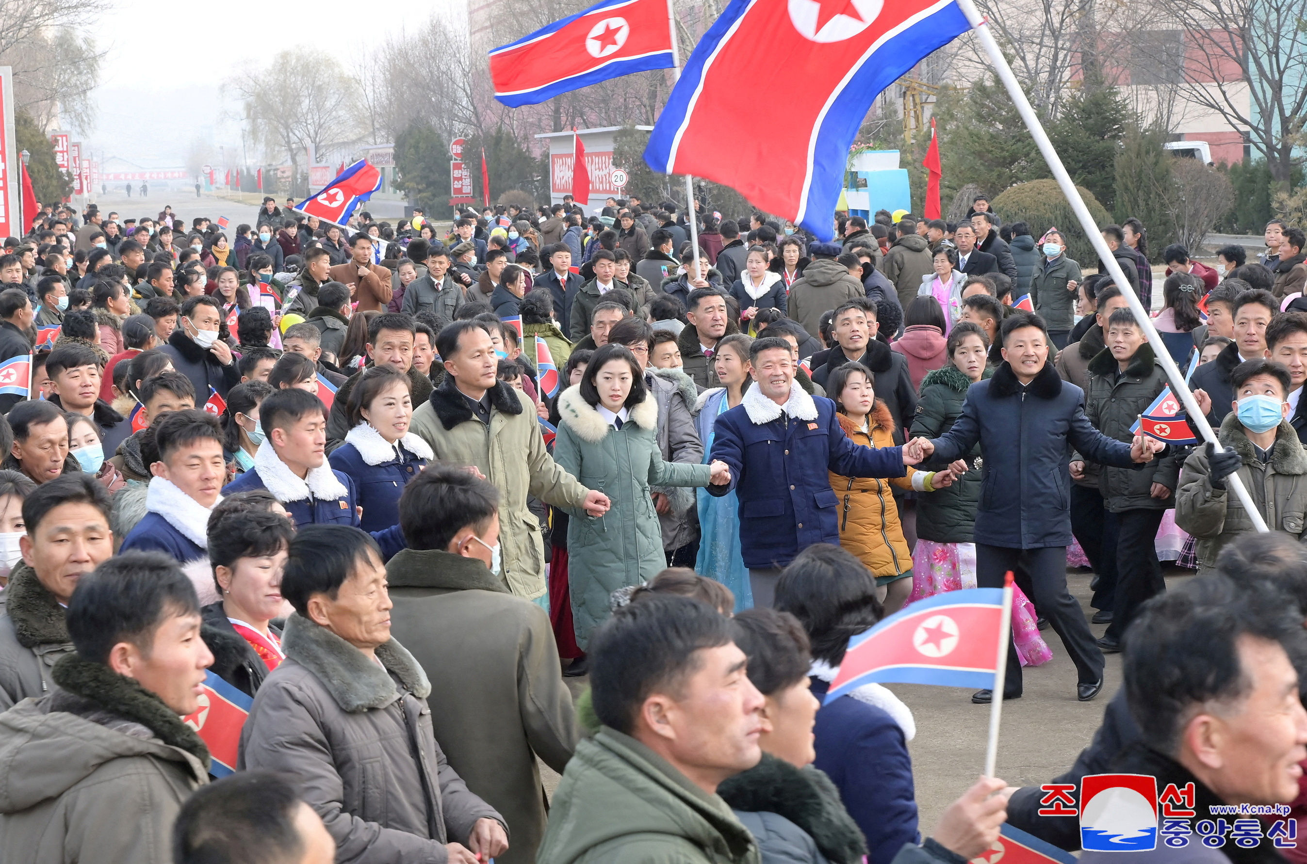 ▲北韓喜慶選舉。（圖／路透）