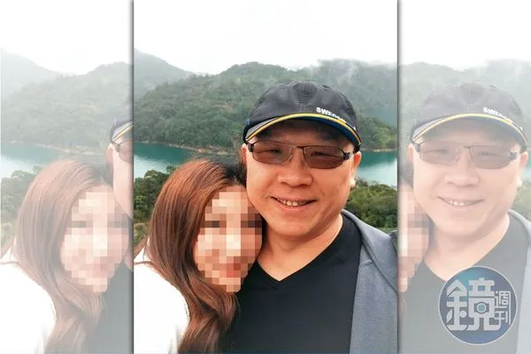 潘恒新(右)與小三(左)交往6年,對外以表兄妹相稱。(讀者提供)