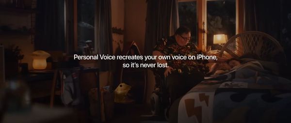 ▲蘋果即時語音功能可保留個人聲音。（圖／apple）