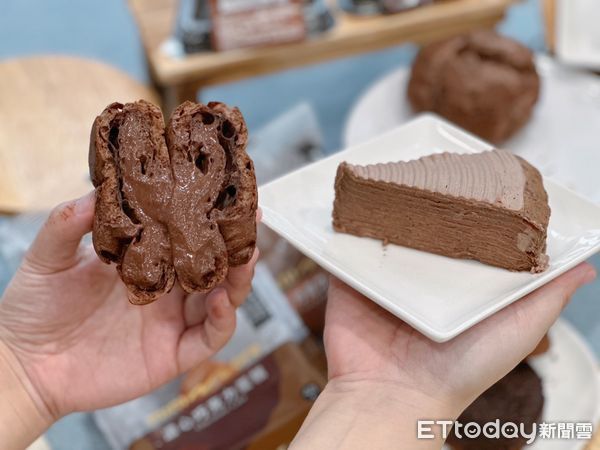 ▲▼全家推出最新9款巧克力烘焙甜點。（圖／記者蕭筠攝）