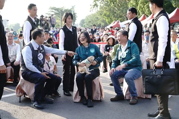 ▲▼總統蔡英文出席「貓派、狗派都是挺台派」活動。(圖/台灣新政協會提供)