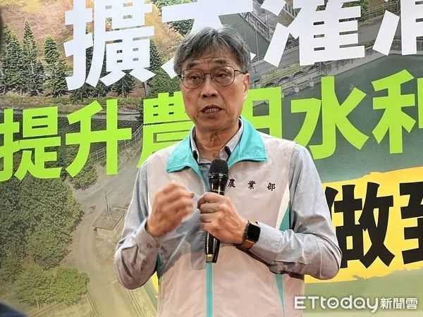 ▲農業部代理部長陳駿季。(圖/記者楊惠琪攝)