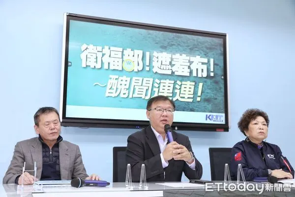 ▲林為洲(左起)、李德維、游毓蘭出席國民黨團6日記者會。(圖/記者屠惠剛攝)