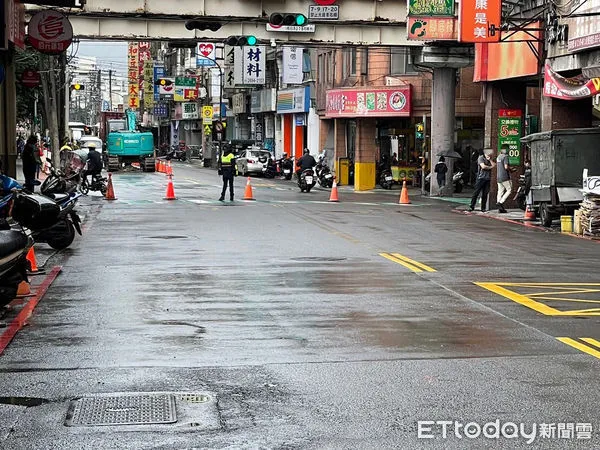 ▲新北市汐止區瓦斯外洩。(圖/記者張君豪翻攝)